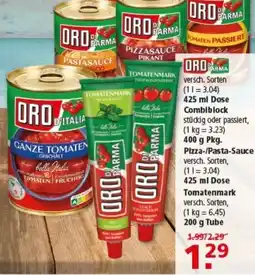 Multi Markt Oro di Parma Tomatenmark Angebot