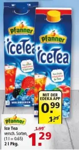 Multi Markt Pfanner Ice Tea Angebot