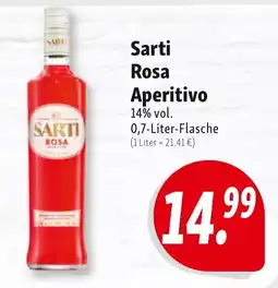 Nah & Frisch Sarti Rosa Aperitivo Angebot