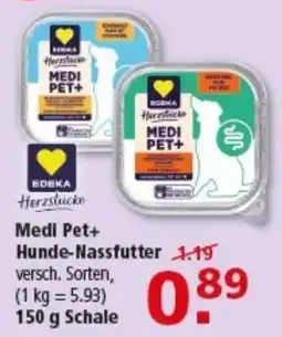 Multi Markt EDEKA Herzstücke Medi Pet+ Hunde-Nassfutter Angebot
