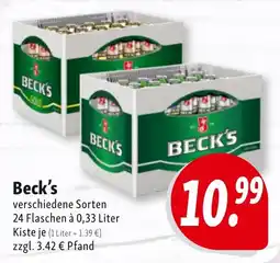 Nah & Frisch Beck's Angebot