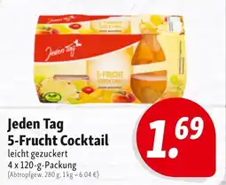 Nah & Frisch Jeden Tag 5-Frucht Cocktail Angebot