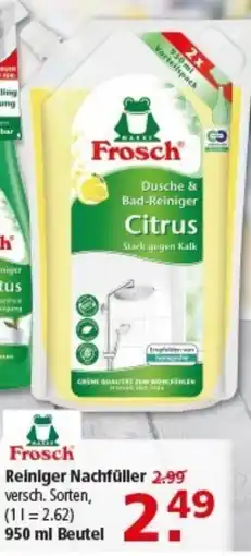 Multi Markt Frosch Dusche & Bad-Reiniger Citrus Angebot