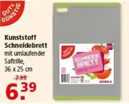 Multi Markt Kunststoff Schneidebrett Angebot