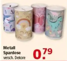 Multi Markt Metall Spardose Angebot