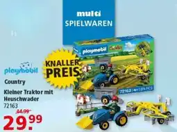 Multi Markt playmobil Country Kleiner Traktor mit Heuschwader Angebot