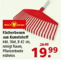 Multi Markt WOLF Garten Fächerbesen Angebot