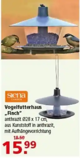 Multi Markt siena GARDEN Vogelfutterhaus "Finch" Angebot