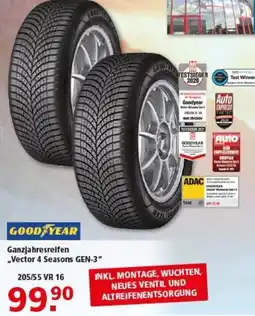 Multi Markt Goodyear Ganzjahresreifen "Vector 4 Seasons GEN-3" Angebot