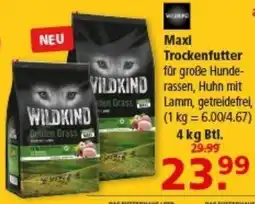 Multi Markt WILDKIND Trockenfutter Angebot