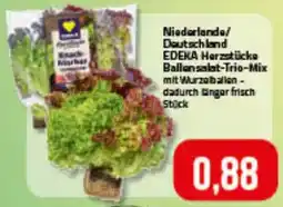 Ihr Frischmarkt EDEKA Herzstücke Ballensalat-Trio-Mix Angebot