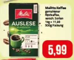 Ihr Frischmarkt Melitta Kaffee Angebot