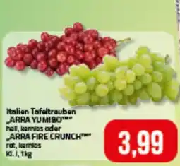 Ihr Frischmarkt Italien Tafeltrauben ARRA YUM!BO Angebot
