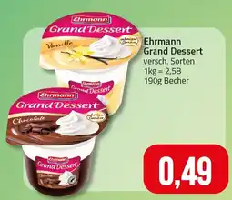 Ihr Frischmarkt Ehrmann Grand Dessert Angebot