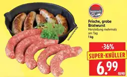 Edeka Herkules Frische, grobe Bratwurst Angebot