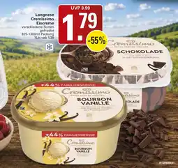 WEZ Langnese Cremissimo Eiscreme Angebot