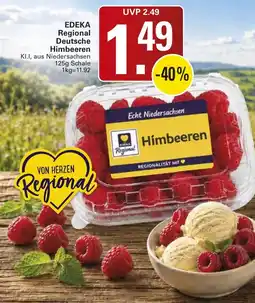 WEZ EDEKA Regional Deutsche Himbeeren Angebot