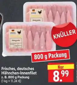 Edeka Herkules Frisches, deutsches Hähnchen-Innenfilet Angebot