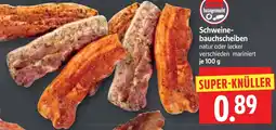 Edeka Herkules Schweinebauchscheiben hausgemacht Angebot
