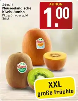 WEZ Zespri Neuseeländische Kiwis Jumbo Angebot