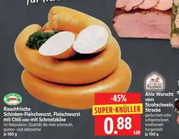 Edeka Herkules Rauchfrische Schinken-Fleischwurst Angebot