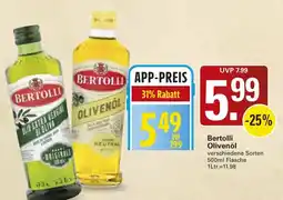 WEZ Bertolli Olivenöl Angebot