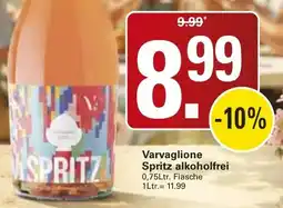 WEZ Varvaglione Spritz alkoholfrei Angebot