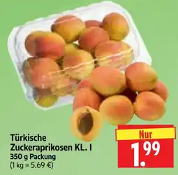 Edeka Herkules Türkische Zuckerpaprikosen KL. I Angebot