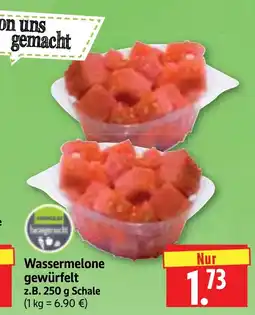Edeka Herkules Wassermelone gewürfelt Angebot