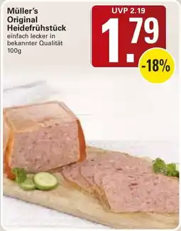 WEZ Müller's Original Heidefrühstück Angebot