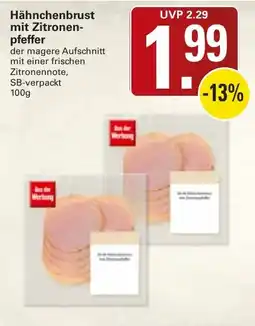 WEZ Hähnchenbrust mit Zitronenpfeffer Angebot
