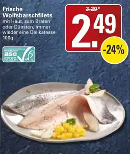 WEZ Frische Wolfsbarschfilets Angebot
