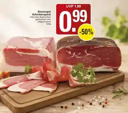 WEZ Bauerngut Schinkenspeck Angebot