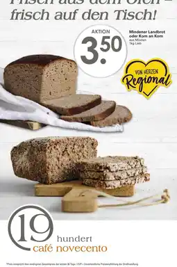 WEZ Mindener Landbrot oder Korn an Korn Angebot