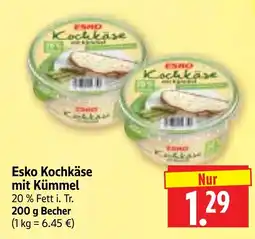 Edeka Herkules Esko Kochkäse mit Kümmel Angebot
