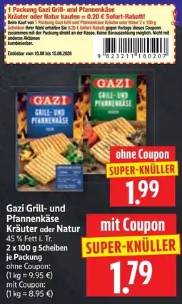Edeka Herkules Gazi Grill- und Pfannenkäse Angebot