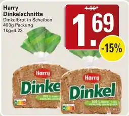 WEZ Harry Dinkelschnitte Angebot