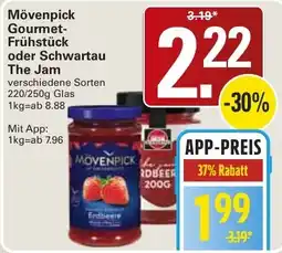 WEZ Mövenpick Gourmet-Frühstück The Jam Angebot