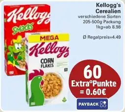 WEZ Kellogg's Cerealien Angebot
