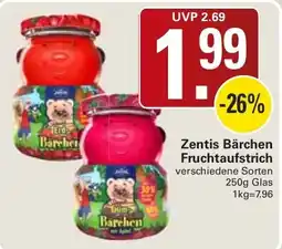 WEZ Zentis Bärchen Fruchtaufstrich Angebot