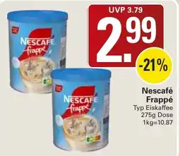 WEZ Nescafé Frappé Angebot