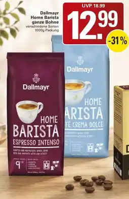 WEZ Dallmayr Home Barista ganze Bohne Angebot