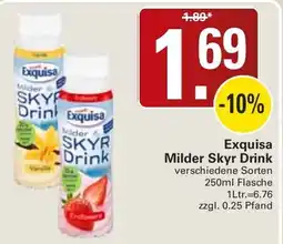 WEZ Exquisa Milder Skyr Drink Angebot