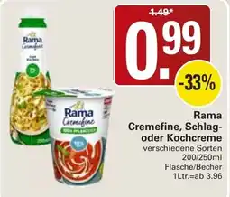 WEZ Rama Cremefine Angebot