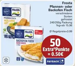 WEZ Frosta Pfannen- oder Backofen Fisch Angebot