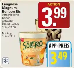 WEZ Langnese Magnum Bonbon Eis Angebot