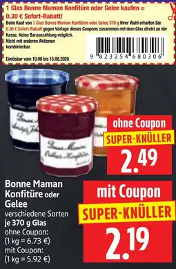 Edeka Herkules Bonne Maman Konfitüre oder Gelee Angebot