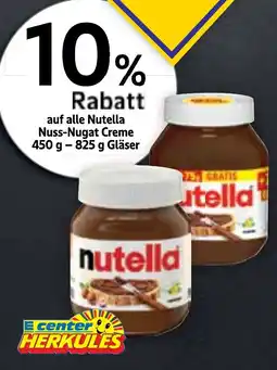 Edeka Herkules Nutella Nuss-Nugat Creme Angebot