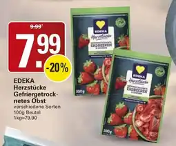 WEZ EDEKA Herzstücke Gefriergetrocknetes Obst Angebot