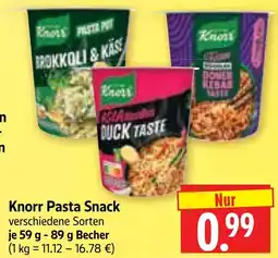 Edeka Herkules Knorr Pasta Snack Angebot